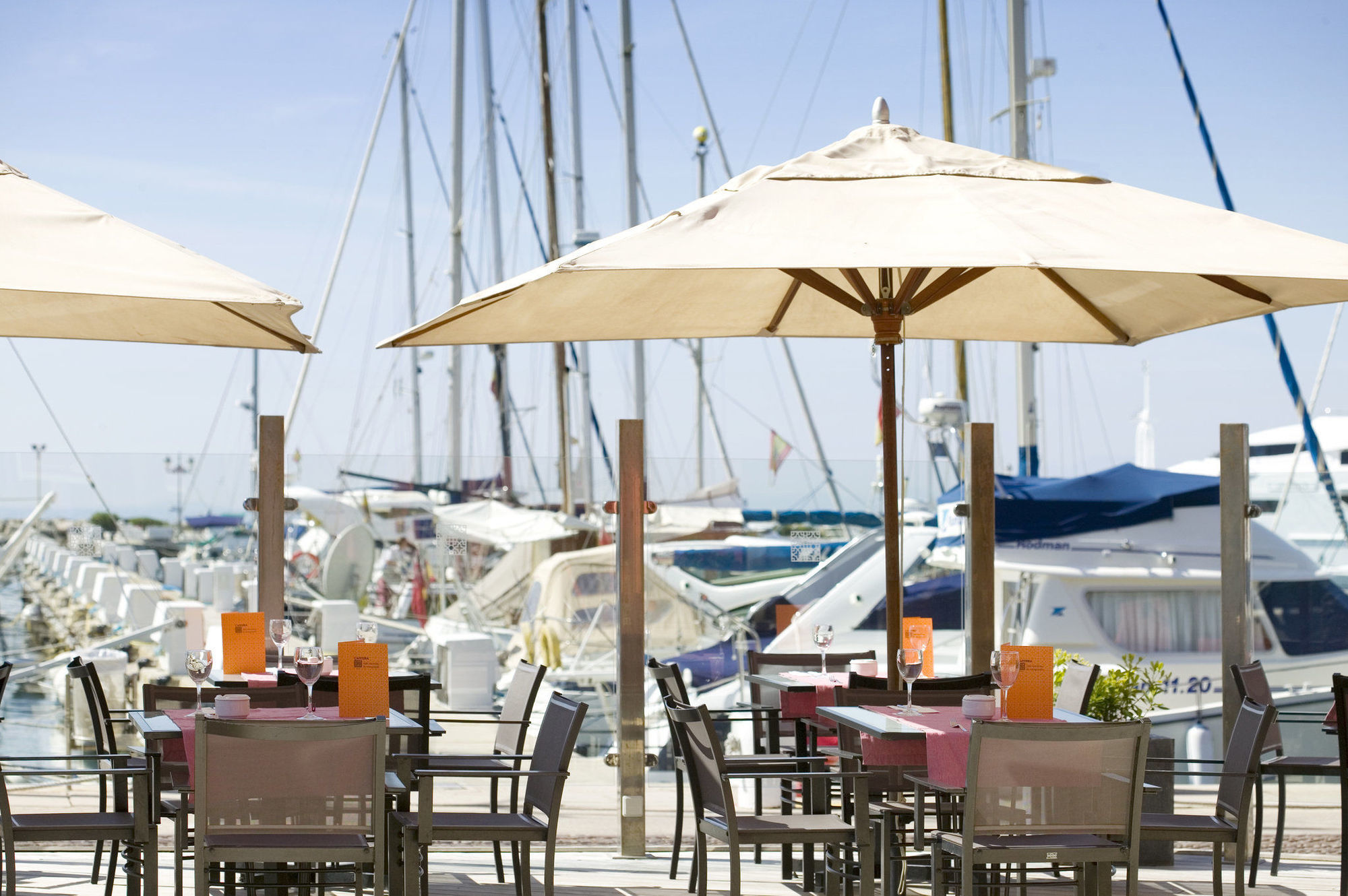Hotel Mim Sotogrande Club Maritimo Restoran gambar